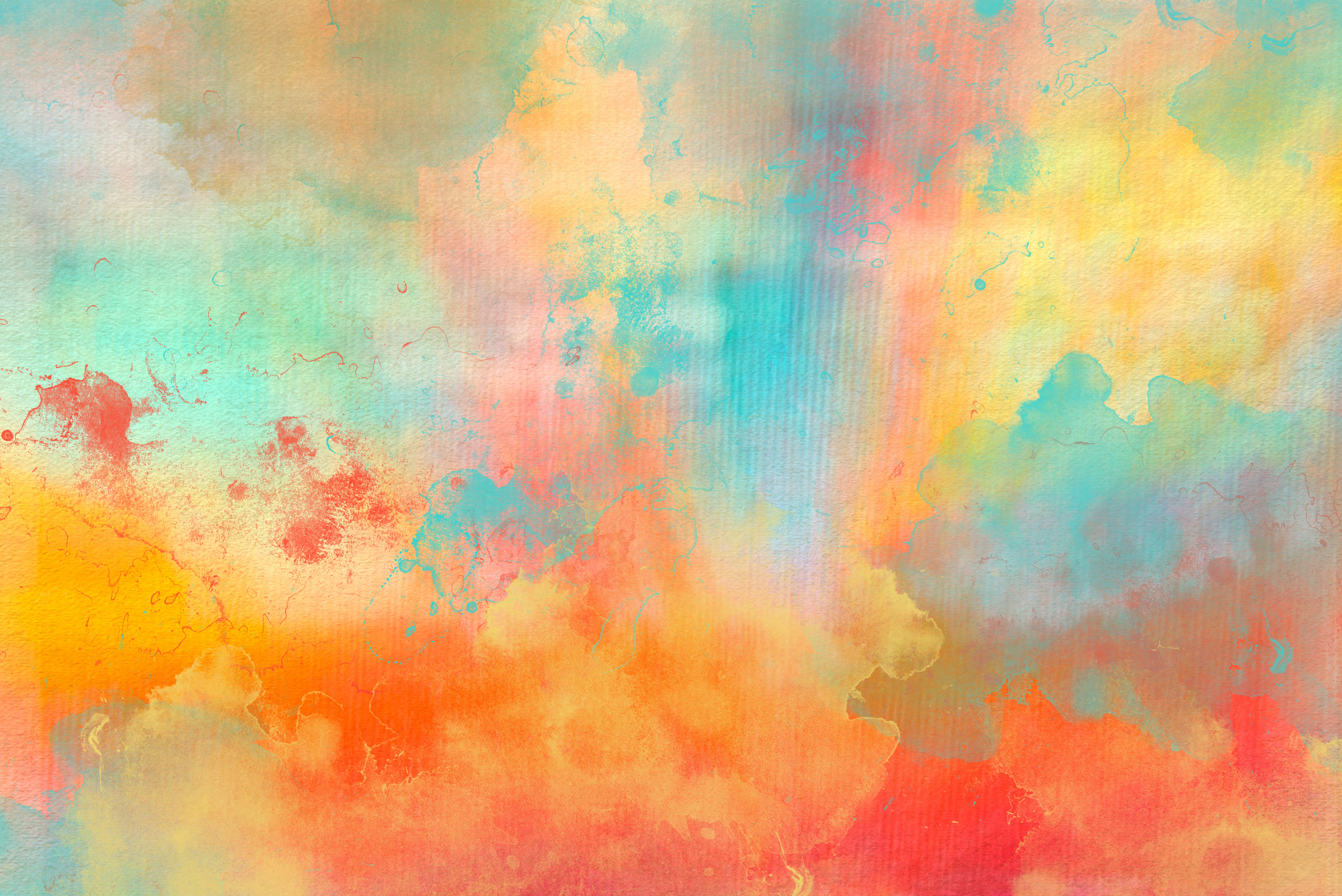Abstract watercolor painted colored art background